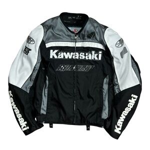 Vintage Y2K Kawasaki Joe Rocket Racing Motorcycle Jacket - M